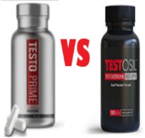 TestoPrime vs Testosil comparison review and supplement differences
